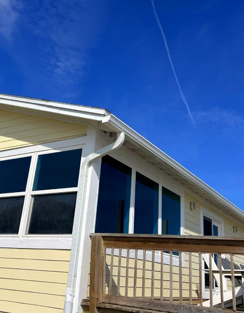 Blue Tinted Turtle Glass Windows At Ponte Vedra Beach